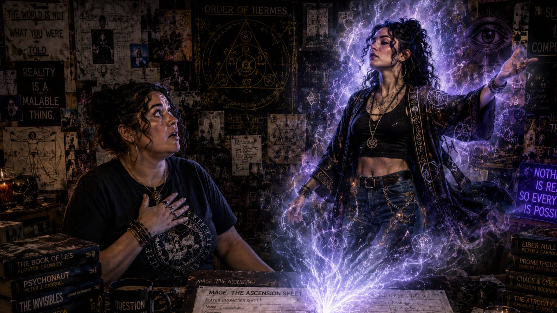 Character Creation Aids for Mage: The Ascension